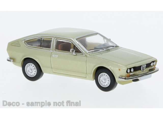 Available To Order – 1974 Alfa Romeo Alfetta GT, light green 1:87 Brekina Model (PCX870426)