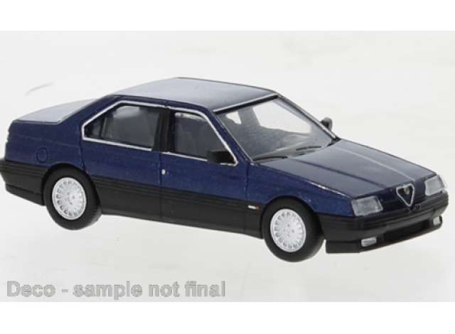 Available To Order – 1987 Alfa Romeo 164, dark blue 1:87 Brekina Model (PCX870435)