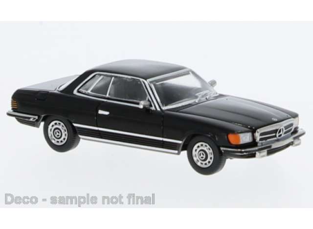 Available To Order – 1971 Mercedes SLC (C107), black 1:87 Brekina Model (PCX870478)