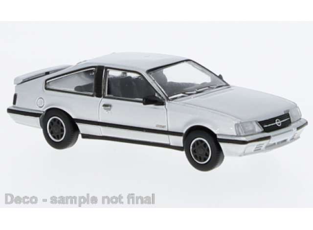 Available To Order – 1983 Opel Monza A2 GSE, silver 1:87 Brekina Model (PCX870494)