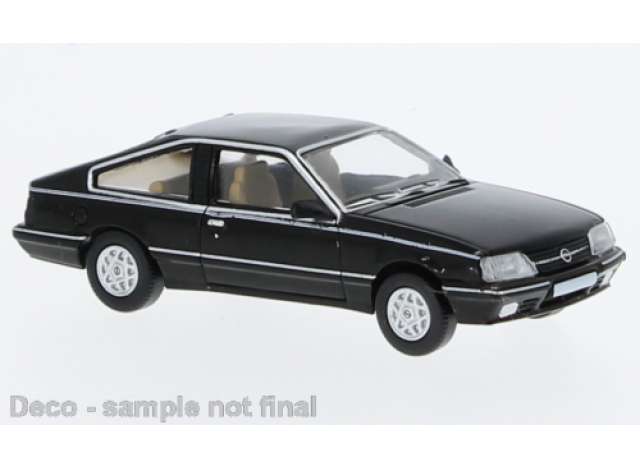 Available To Order – 1983 Opel Monza A2, black 1:87 Brekina Model (PCX870495)