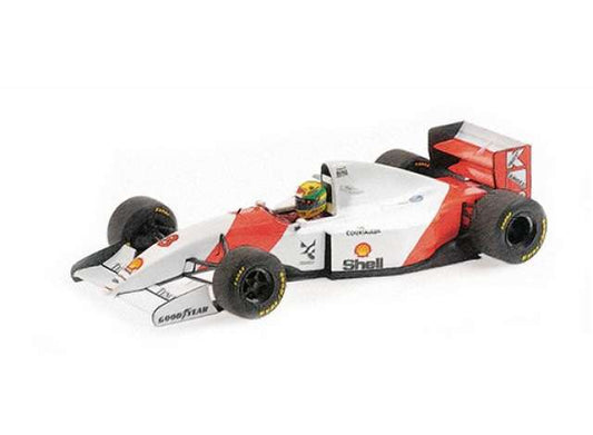 Pre-Order – 1993 McLaren Ford MP4/8 Ayrton Senna Winner Brazil GP 1993, Dirty Version 1:18 Minichamps Model (mc540933898) – ETA. September 2026