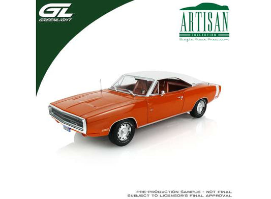 Pre-Order – 1970 Dodge Charger R/T SE HEMI *Artisan Collection*, Top  Banana 1:18 GreenLight Model (gl19146) – ETA. September 2026