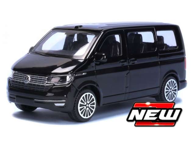 2020 Volkswagen T6.1 Transporter, black 1:43 Bburago Model