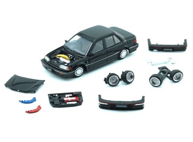 1991 Honda Civic EF2, black 1:64 BM Creations Model