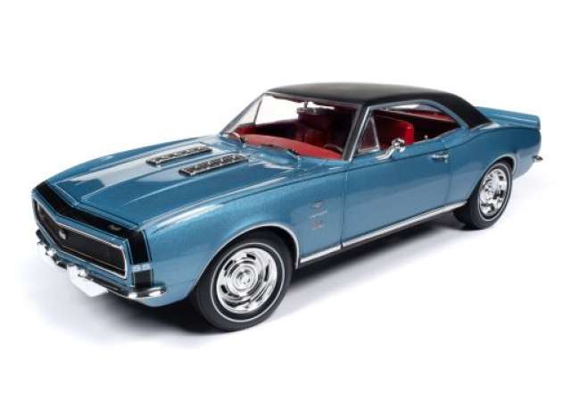 Pre-Order – 1967 Chevrolet Camaro Coupe *MCACN*, Nantucket blue 1:18 Auto World Model (AMM1329) – ETA. September 2026
