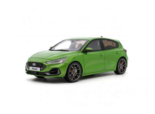 Pre-Order – 2022 Ford Focus MK5 ST Phase 2 *Resin series*, mean green 1:18 OttOmobile Miniatures Model (OT450) – ETA. September 2026