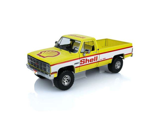 Pre-Order – 1985 GMC Sierra Classic K1500 *Shell Oil* 1:18 GreenLight Model (gl13697) – ETA. September 2026