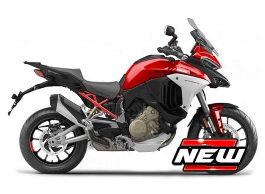 Pre-Order – Ducati Multistrada V4, red/black/white 1:18 Bburago Model (bura51089) – ETA. July/August 2026