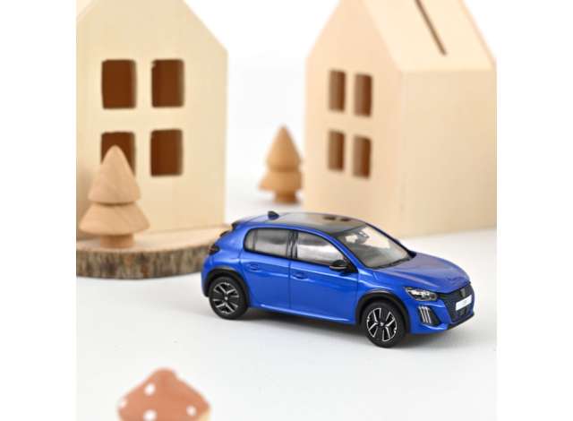 Pre-Order – 2024 Peugeot 208 GT, vertigo blue 1:43 Norev Model (nor472843) – ETA. September 2026