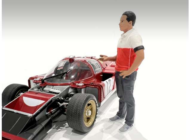 Race Crew 4 1:18 American Diorama Model