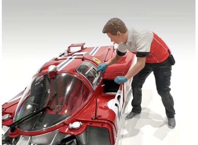Race Crew 6 1:18 American Diorama Model