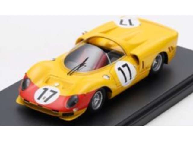 Pre-Order – 1966 Ferrari 365 P2 #17 *Beurlys* P.Dumay 24H Le Mans, yellow/red 1:43 Look Smart Model (LSLM135) – ETA. September 2026