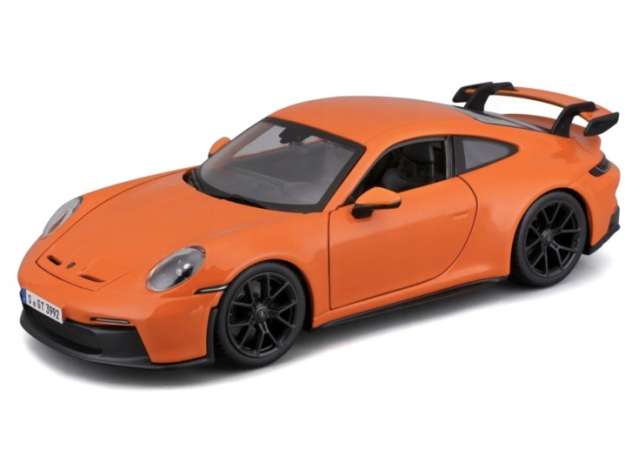 2021 Porsche 911 GT3, orange 1:24 Bburago Model