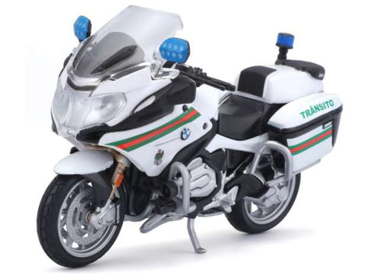 Pre-Order – BMW R1200 RT *Brigada De Transito* Portugal, white/green/orange 1:18 Maisto Model (mai15953P) – ETA. September 2026