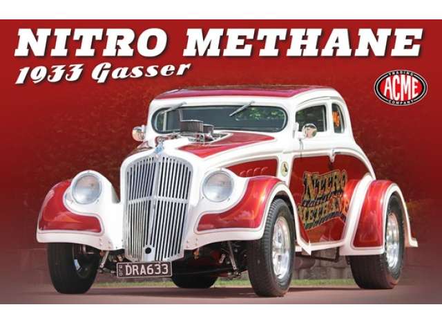1933 Gasser *Nitro Methane*, red/white 1:18 Acme Diecast Model