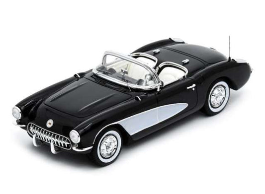 Pre-Order – #S43U00046 1/43 1956 Corvette C1 V8, black 1:43 Schuco Model (schucoS43U00046) – ETA. September 2026