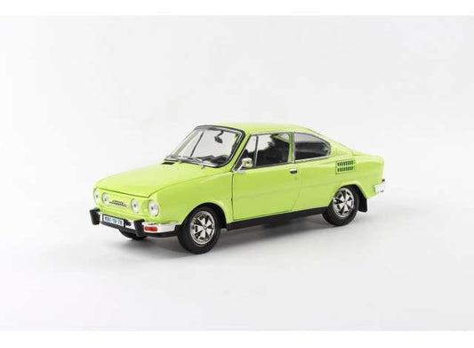 1980 Skoda 110R Coupe, lime green 1:18 Abrex Model