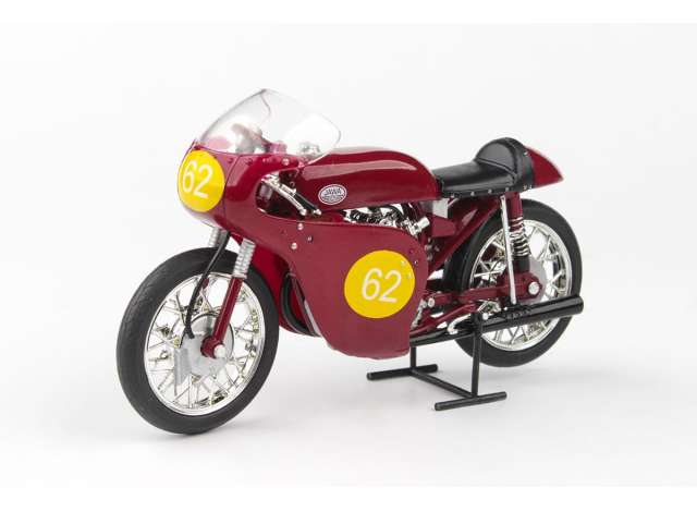 1961 Jawa 350 2xOHC #62 F. Štastný German Grand Prix Hockenheim, red/yellow 1:18 Abrex Model