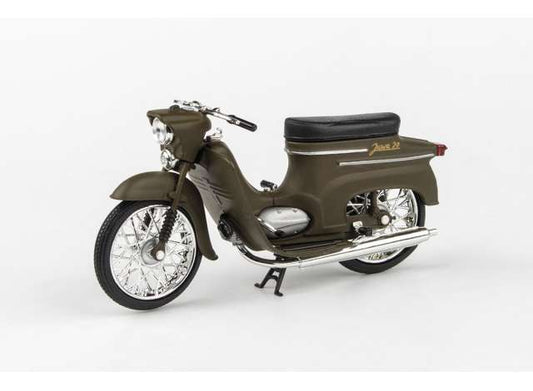 1967 Jawa 50 Pioneer type 20, army green 1:18 Abrex Model