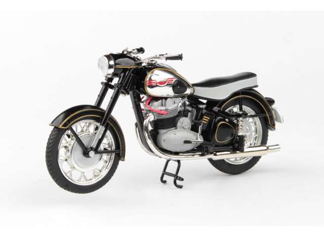 1956 Jawa 500 OHC, black 1:18 Abrex Model