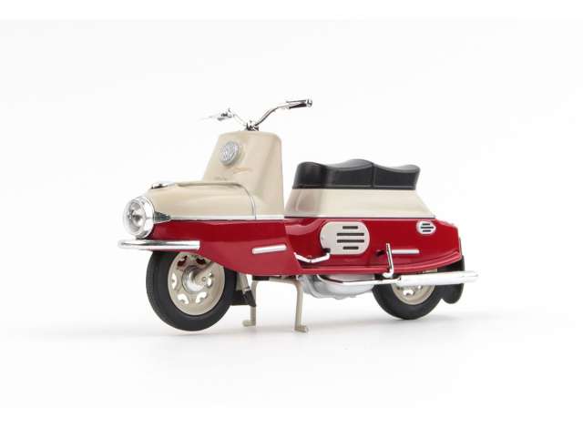 1958 CZ 175/501, dark red/cool grey 1:18 Abrex Model