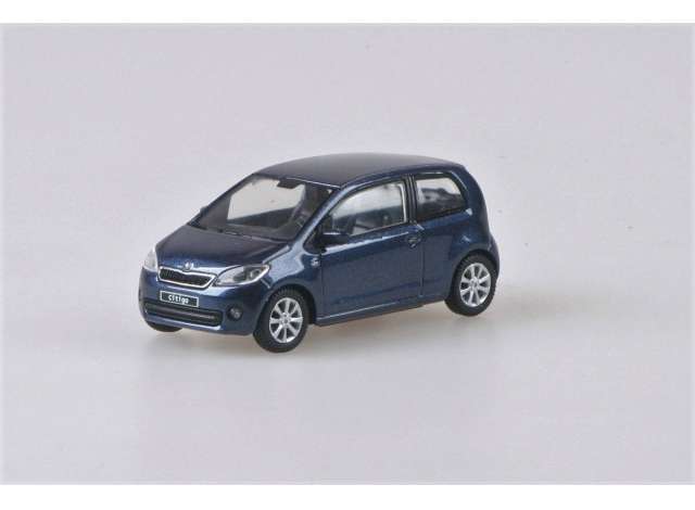 2011 Skoda Citigo 3-door, night blue metallic 1:43 Abrex Model