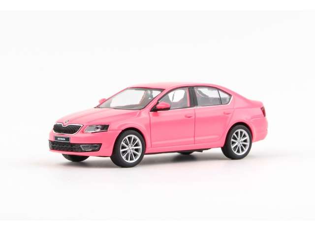 2012 Skoda Octavia III, pink 1:43 Abrex Model