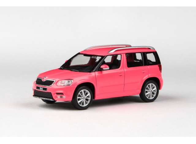 2013 Skoda Yeti FL, pink 1:43 Abrex Model