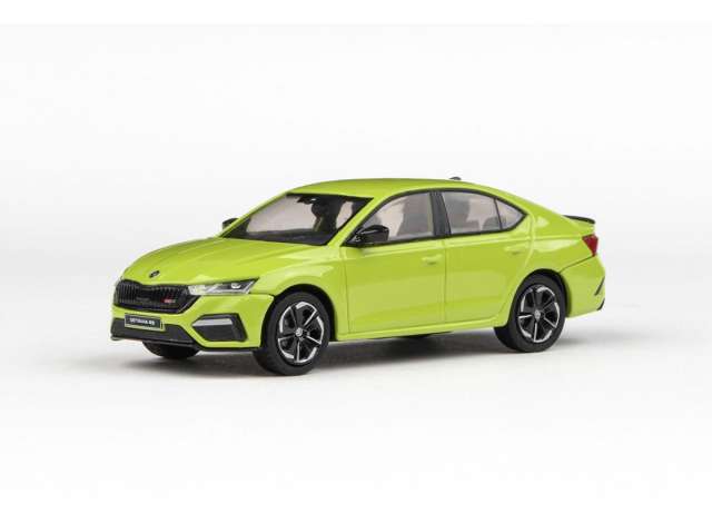 2020 Skoda Octavia IV RS, mamba green 1:43 Abrex Model