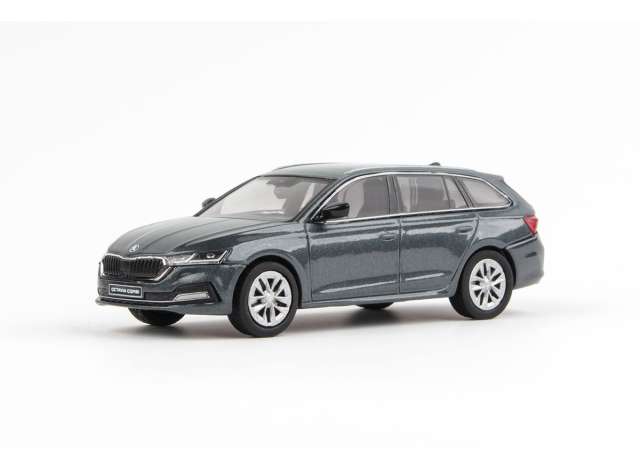 2020 Skoda Octavia IV Combi, quartz grey metallic 1:43 Abrex Model