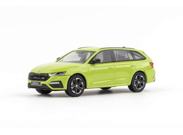 2020 Skoda Octavia IV Combi RS, mamba green 1:43 Abrex Model