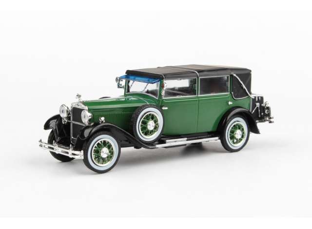 1932 Skoda 860, dark green 1:43 Abrex Model