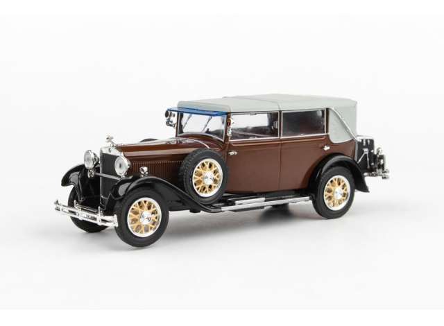 1932 Skoda 860, brown 1:43 Abrex Model