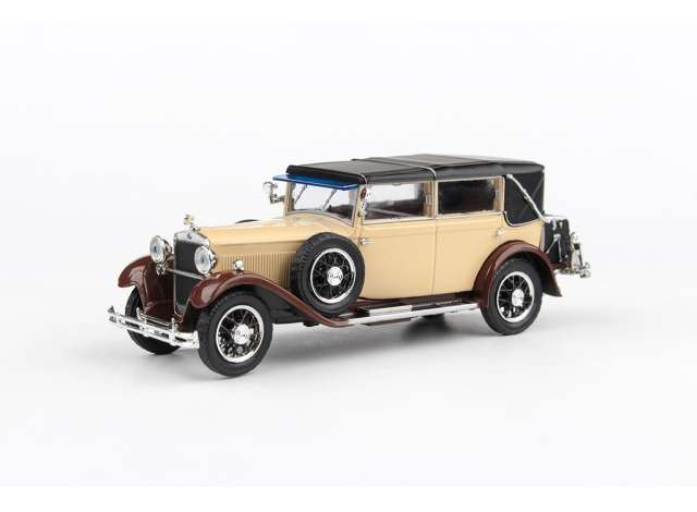 1932 Skoda 860, light beige 1:43 Abrex Model