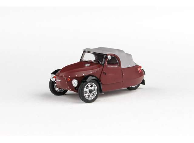 1966 Velorex 16/350, brown/mid grey/black 1:43 Abrex Model