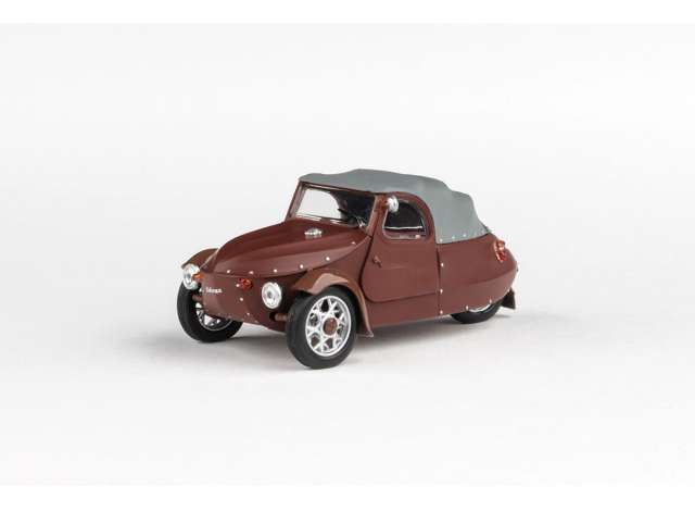 1966 Velorex 16/350, brown/grey 1:43 Abrex Model