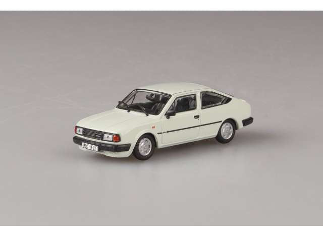 1987 Skoda Rapid 136, ice white 1:43 Abrex Model