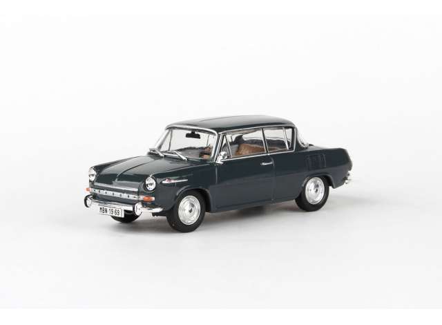 1969 Skoda 1100MBX, dark grey 1:43 Abrex Model