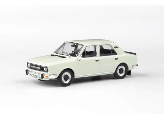 1982 Skoda 120L, ice white 1:43 Abrex Model