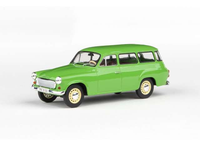1964 Skoda 1202, aloe green 1:43 Abrex Model