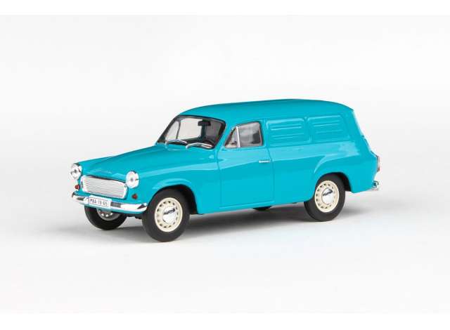 1965 Skoda 1202 Panel Van, turquoise 1:43 Abrex Model