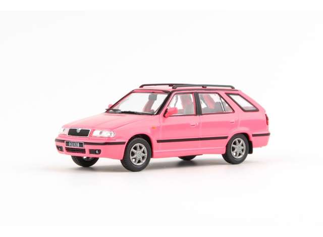 1998 Skoda Felicia FL Combi, pink 1:43 Abrex Model