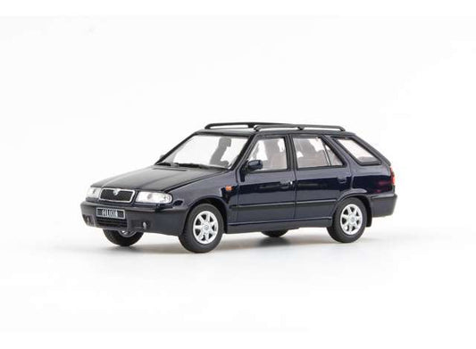 1998 Skoda Felicia FL Combi, deep sea blue metallic 1:43 Abrex Model