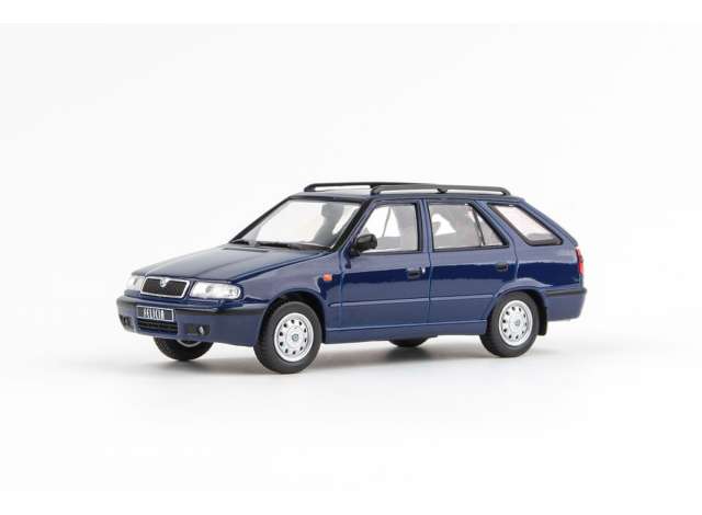 1998 Skoda Felicia FL Combi, nautic blue 1:43 Abrex Model