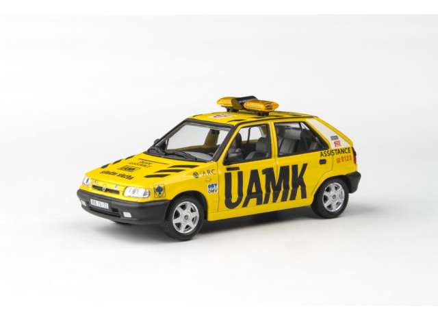 1994 Skoda Felicia *UAMK*, yellow/black 1:43 Abrex Model