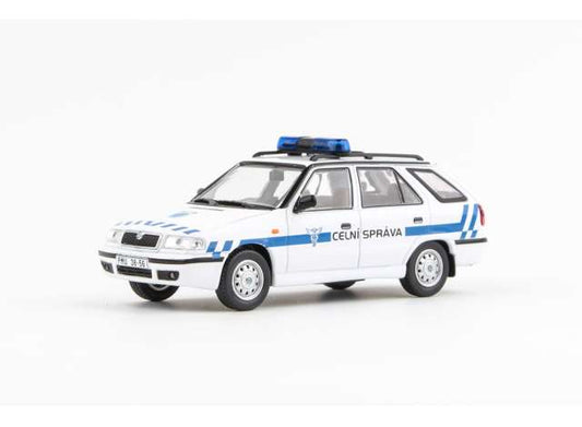 1998 Skoda Felicia FL Combi Customs Administration, blue/white 1:43 Abrex Model
