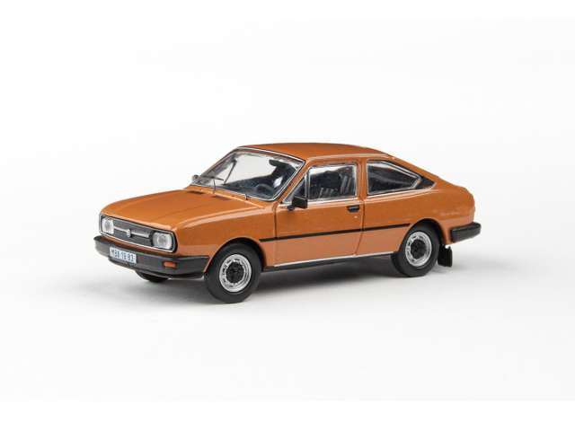 1982 Skoda Garde, bronze metallic 1:43 Abrex Model