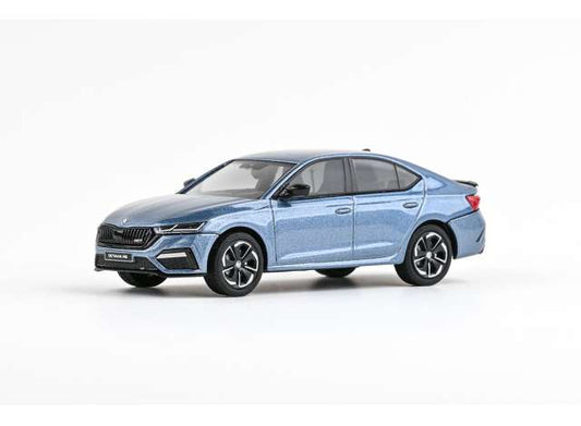 2020 Skoda Octavia IV RS, satin grey metallic 1:43 Abrex Model