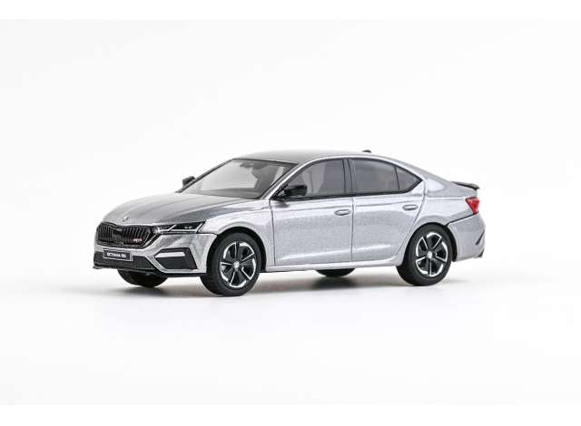 2020 Skoda Octavia IV RS, quicksilvert grey metallic 1:43 Abrex Model